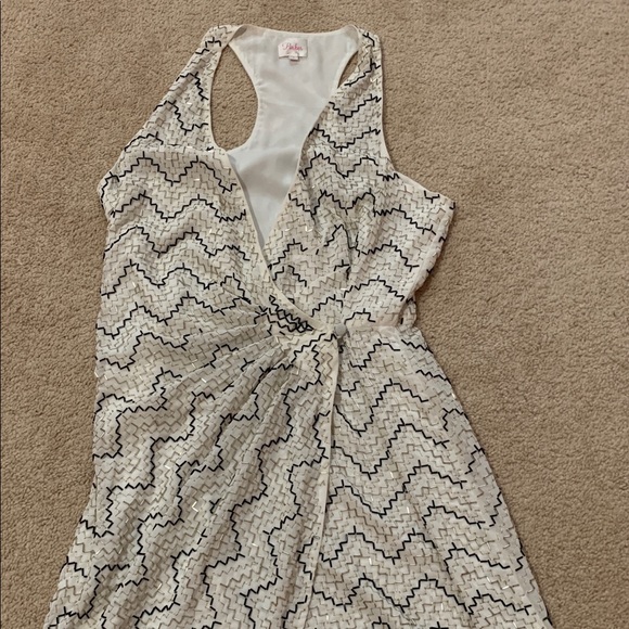 Parker short Embellished Cocktail Dress - Picture 2 of 7